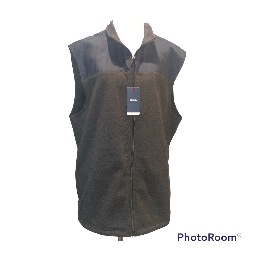 IZOD full zip vest-Size Large-NWT Men’s